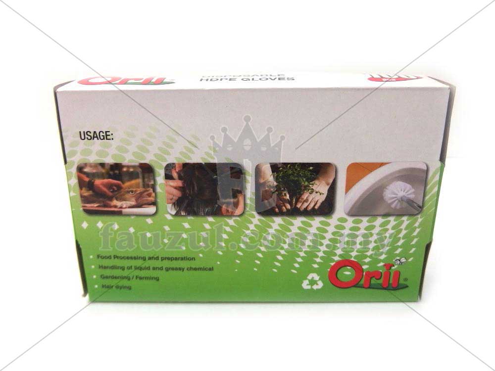 Oril Disposable Hdpe Gloves