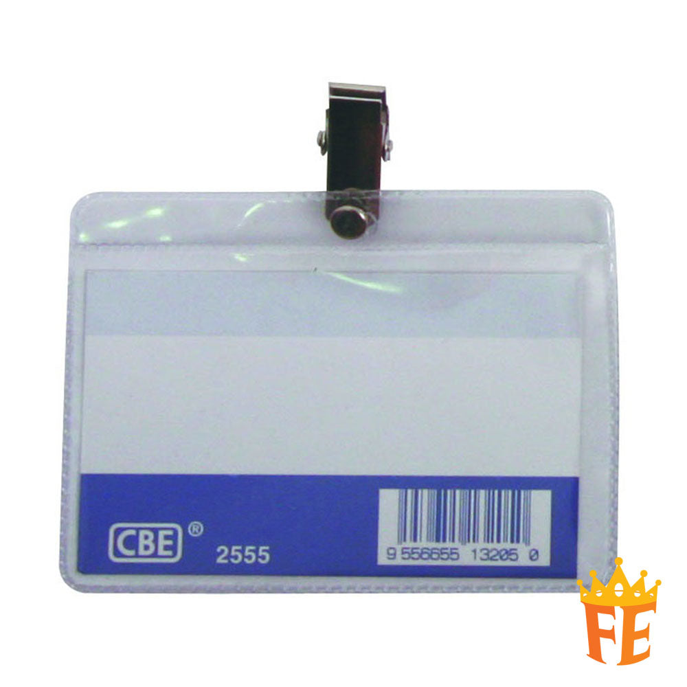 CBE 2550 / 2554 / 2555 Name Badge With Clip