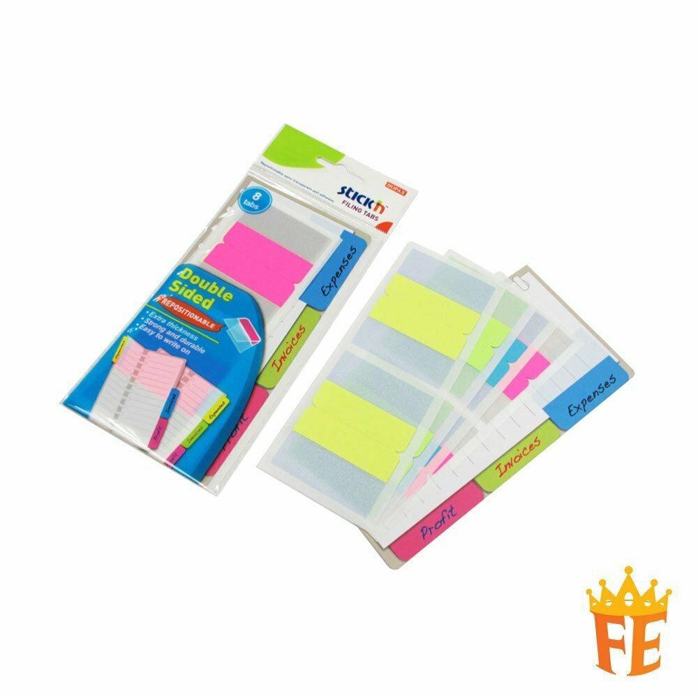 Hopax Filling Tab Index 8 Tabs / 16 Tabs 4 Colour