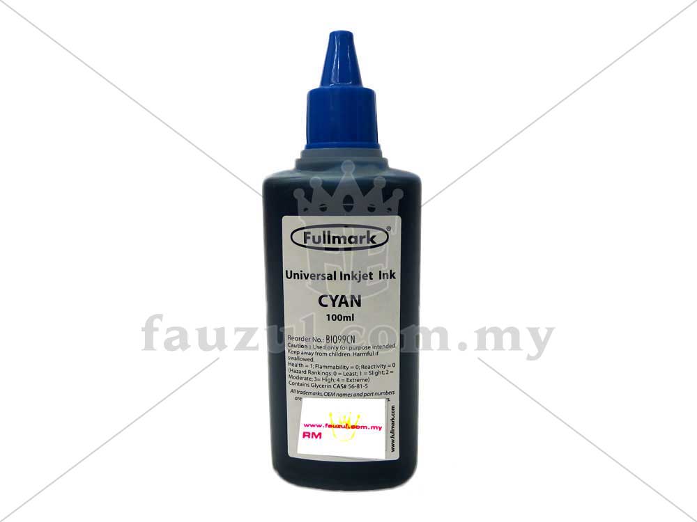 Universal Inkjet Refill Ink All Colour 100ml