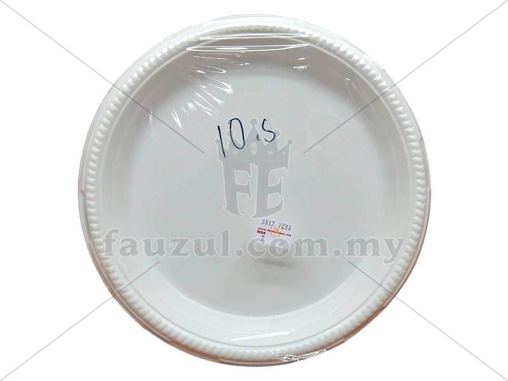 Plastic Plates Disposable 9inch 10s