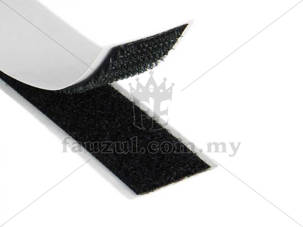 Velcro Tape Male & Female (Loop & Hook) With Double Sided Tape