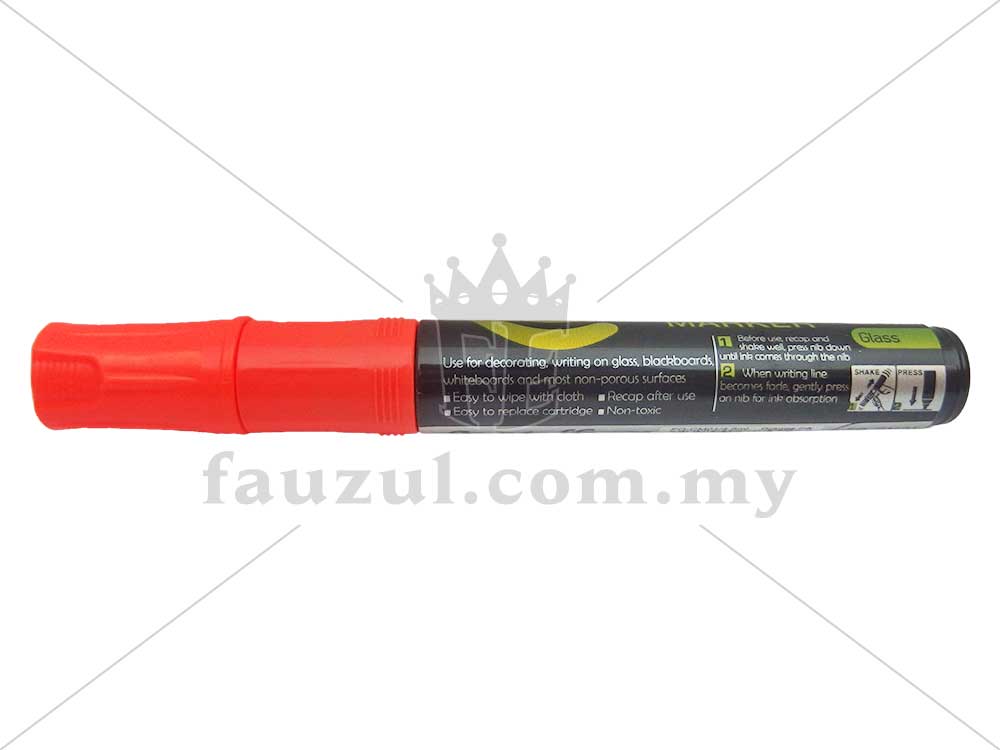 Flexoffice Chalk Marker Orange Cm01-or