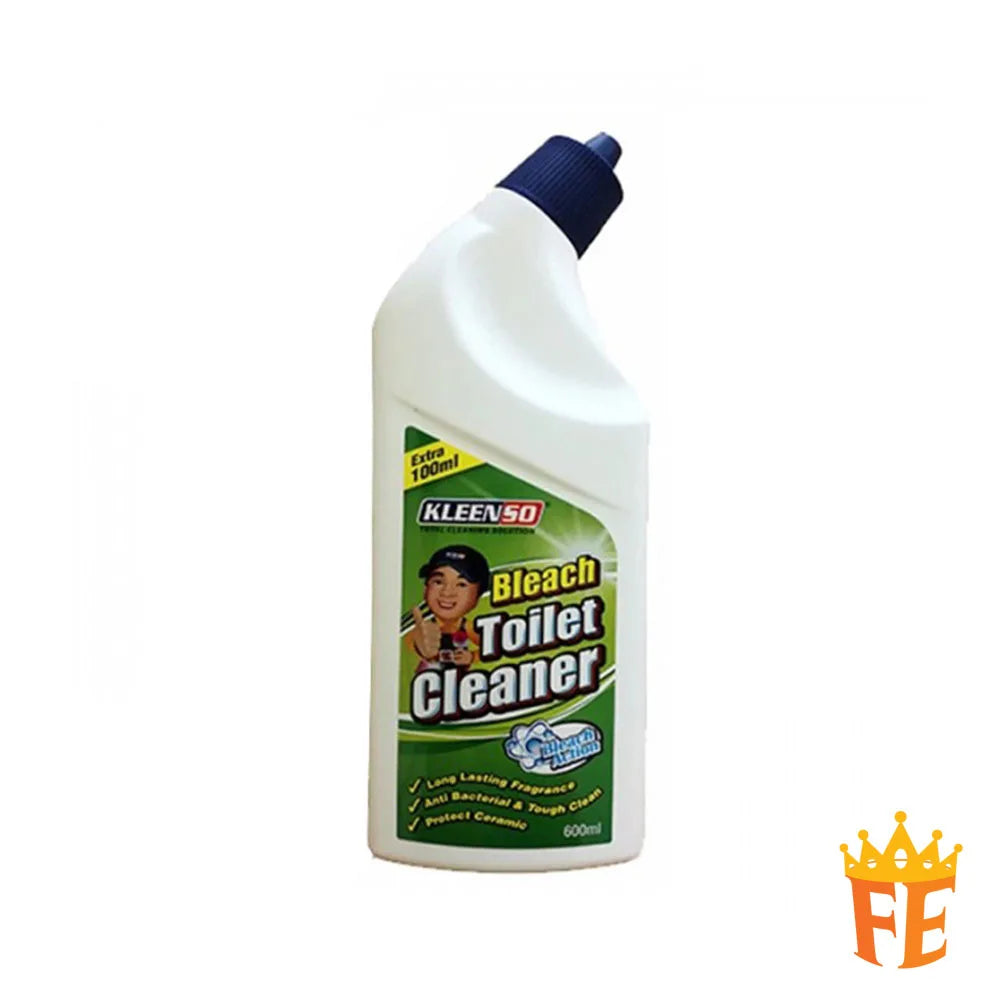 Kleenso Bleach Toilet Cleaner 600ml KHC812 Bleach 3066010