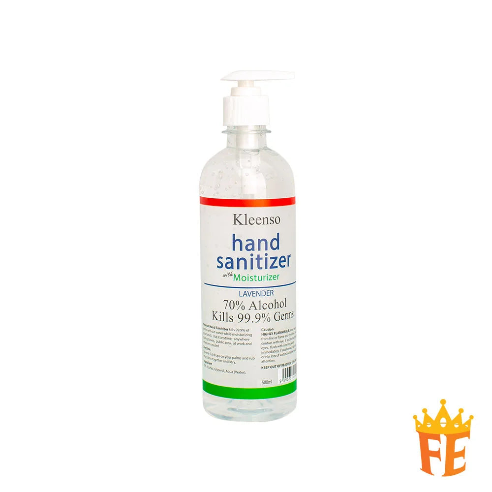 Kleenso 70% Alcohol Hand Sanitizer All Size