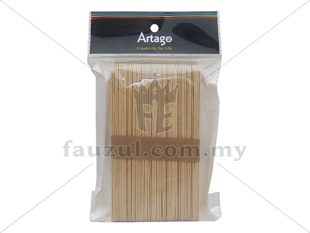 Natural Pine Wood Stick 6 Inch 50pcs