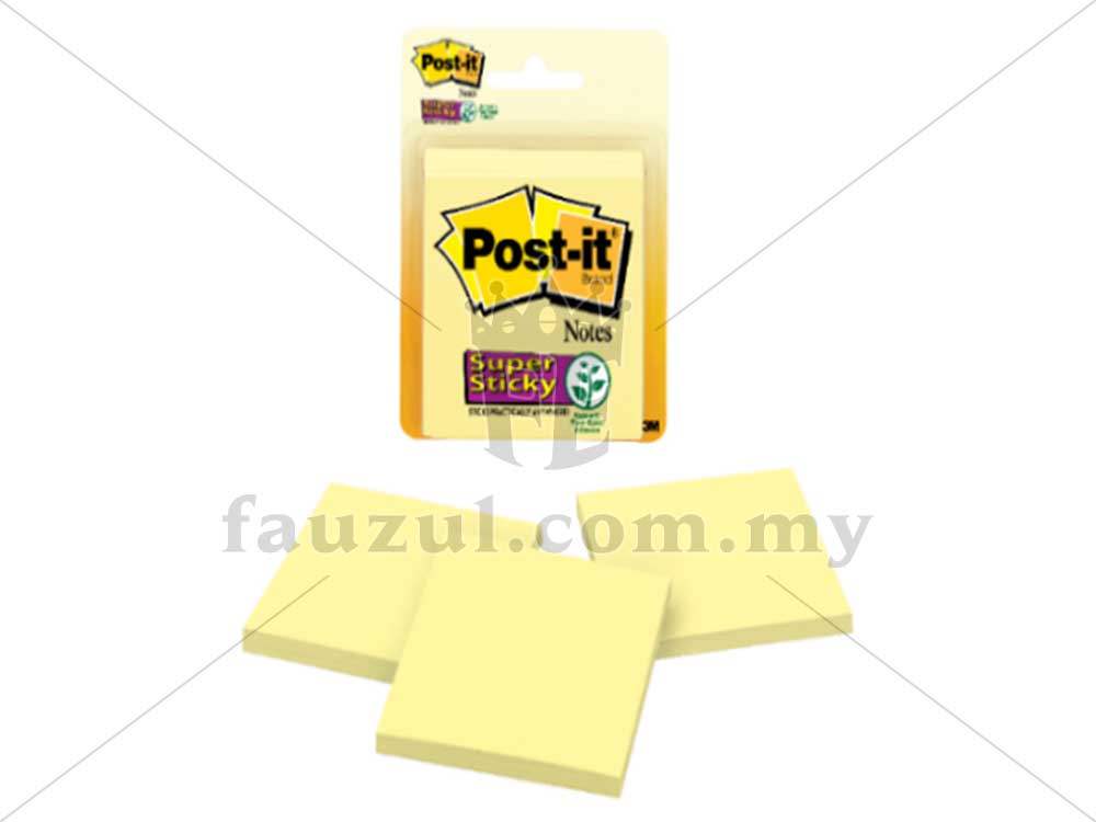 Super Sticky Yellow(45x3pads) 3321-sscy