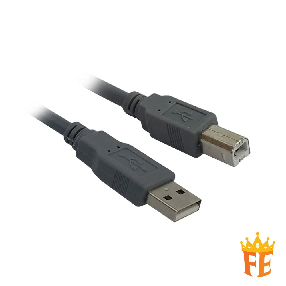 CLiPtec USB A to B Cable (Standard 2.0) (Data)
