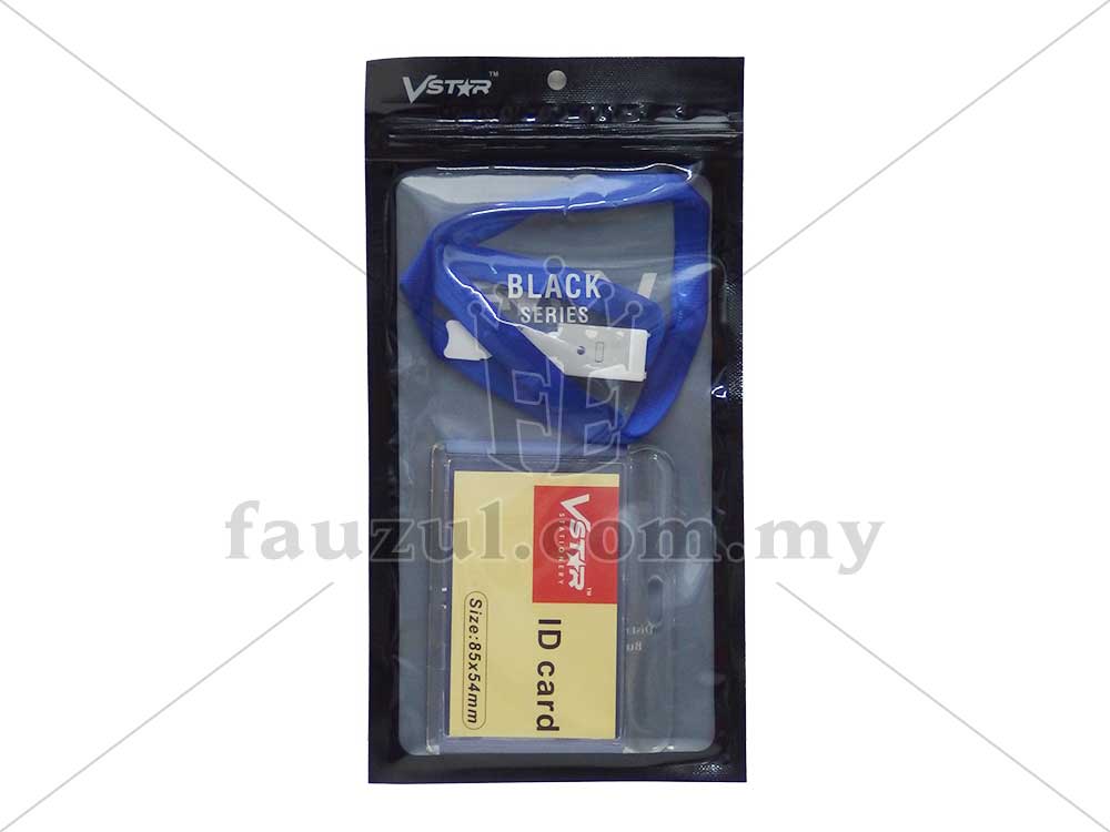 Vs Acrylic Id Card Holder + Lanyard 228