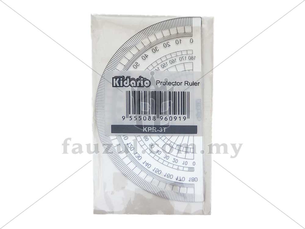 Protractor Ruler 180 Degree 10cm Kpr-3t