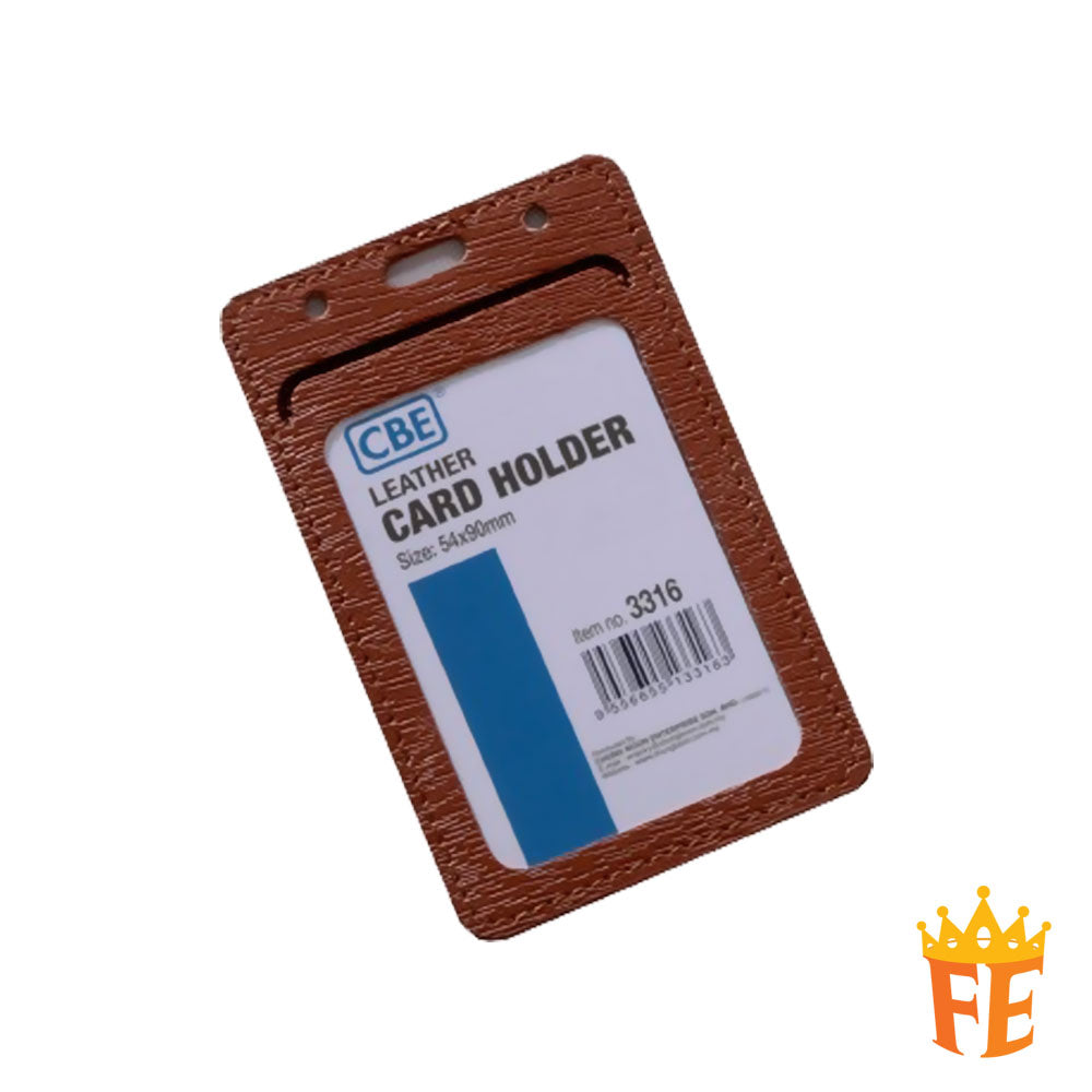 CBE 3316 / 3317 / 3318 Leather Design Card Holder