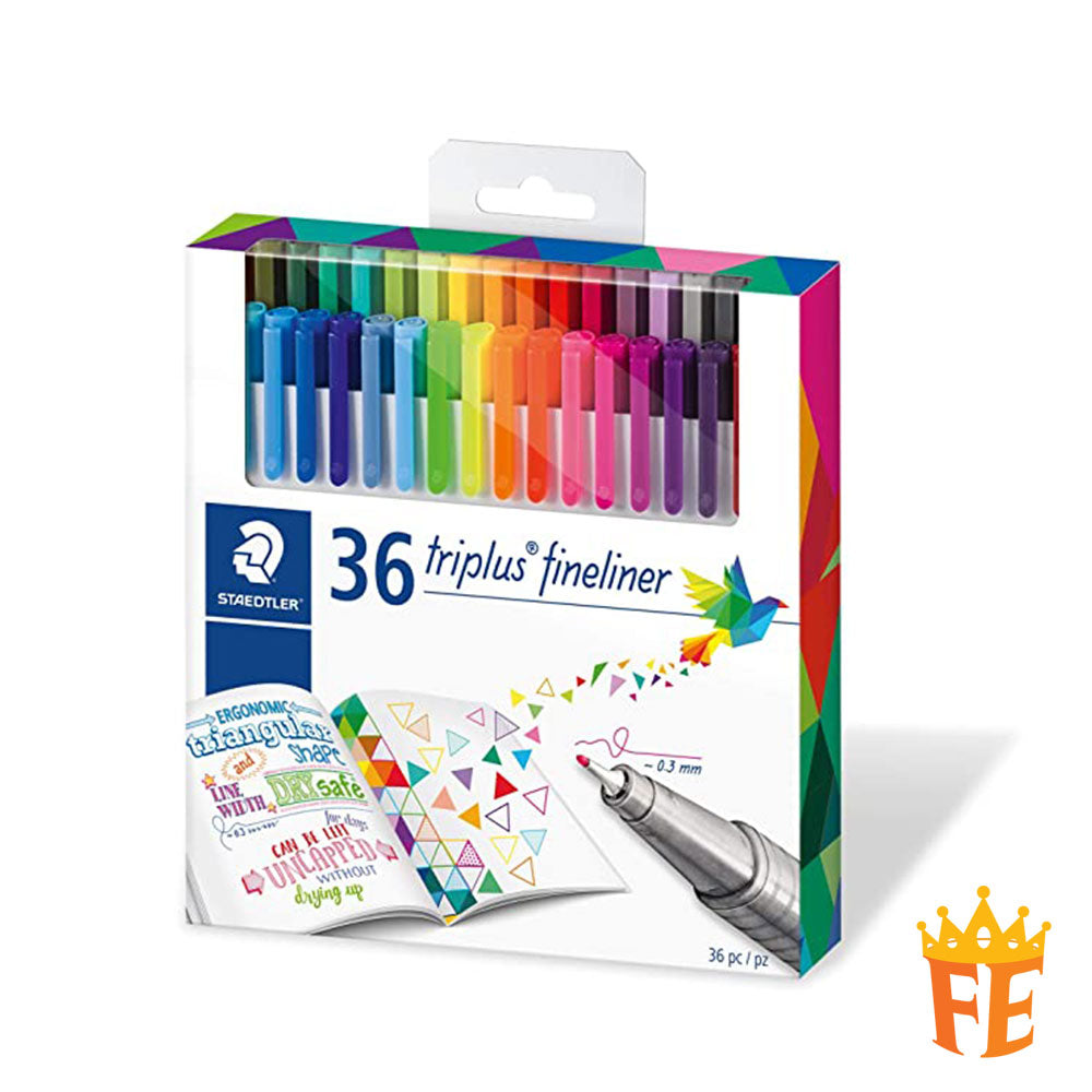 Staedtler Triplus Fineliner 6 / 10 / 20 / 36 Colours