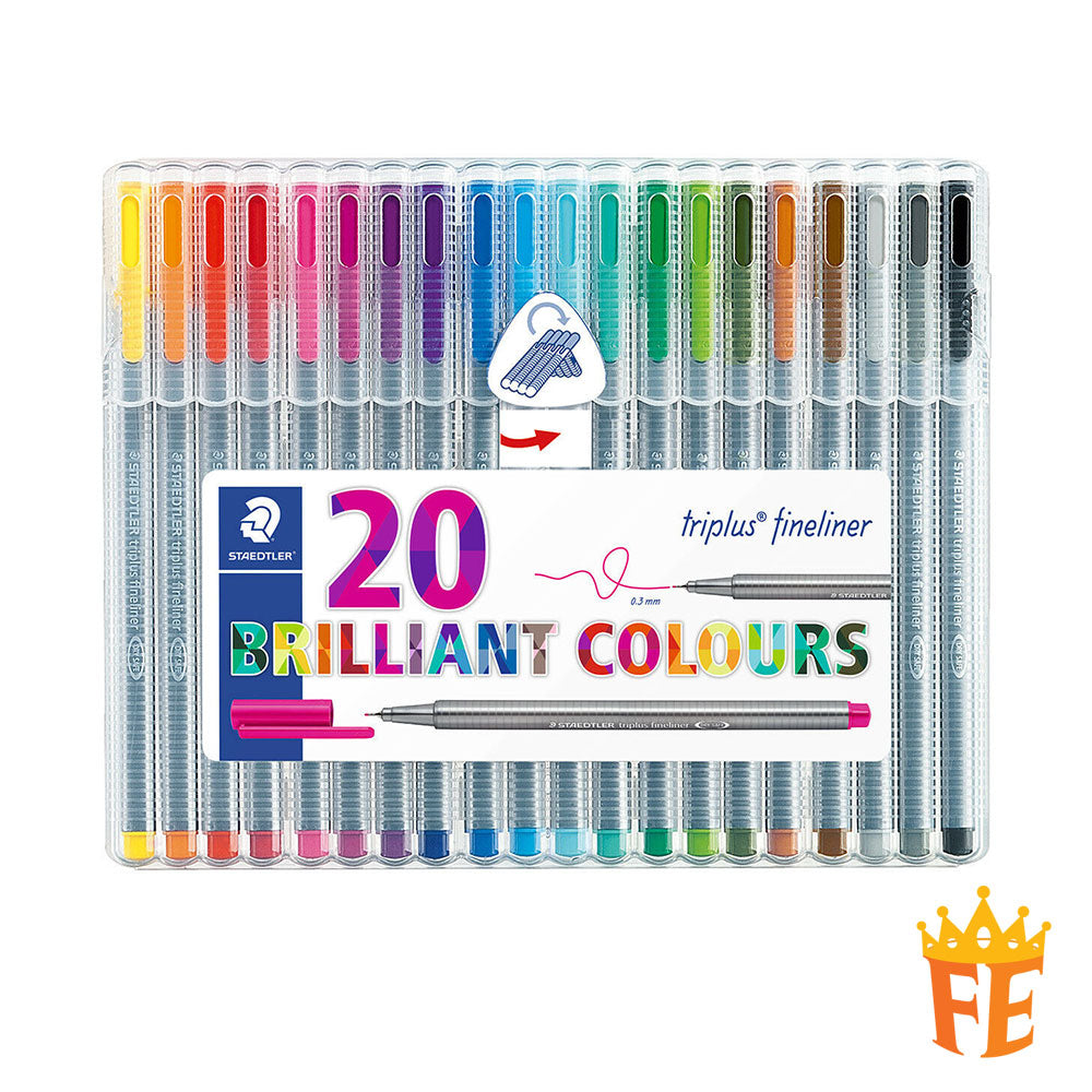 Staedtler Triplus Fineliner 6 / 10 / 20 / 36 Colours