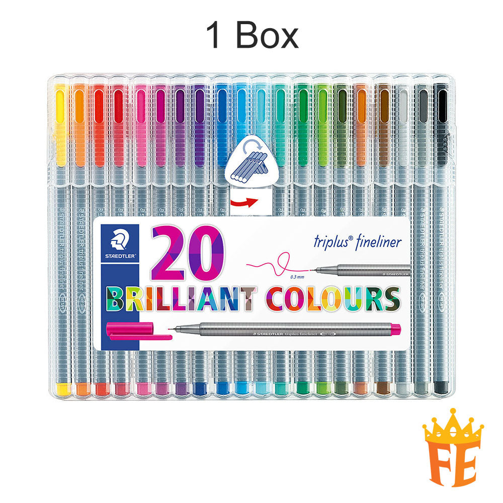 Staedtler Triplus Fineliner 6 / 10 / 20 / 36 Colours