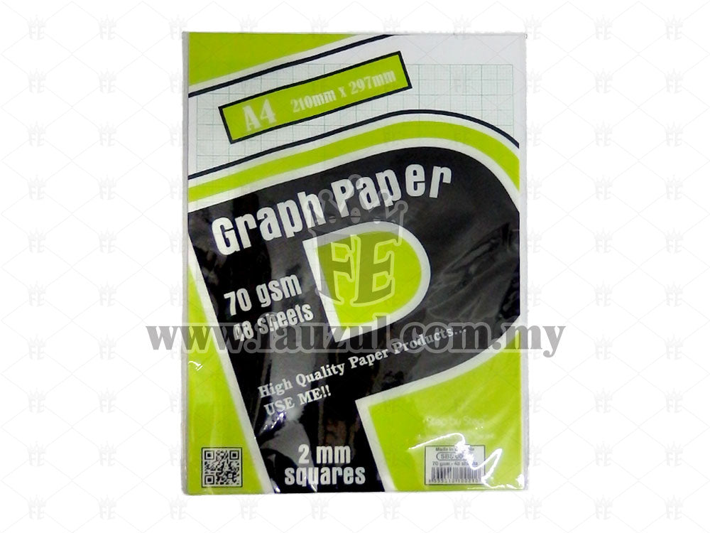 SBS Graph Paper 2mm 70gsm 48s 0021