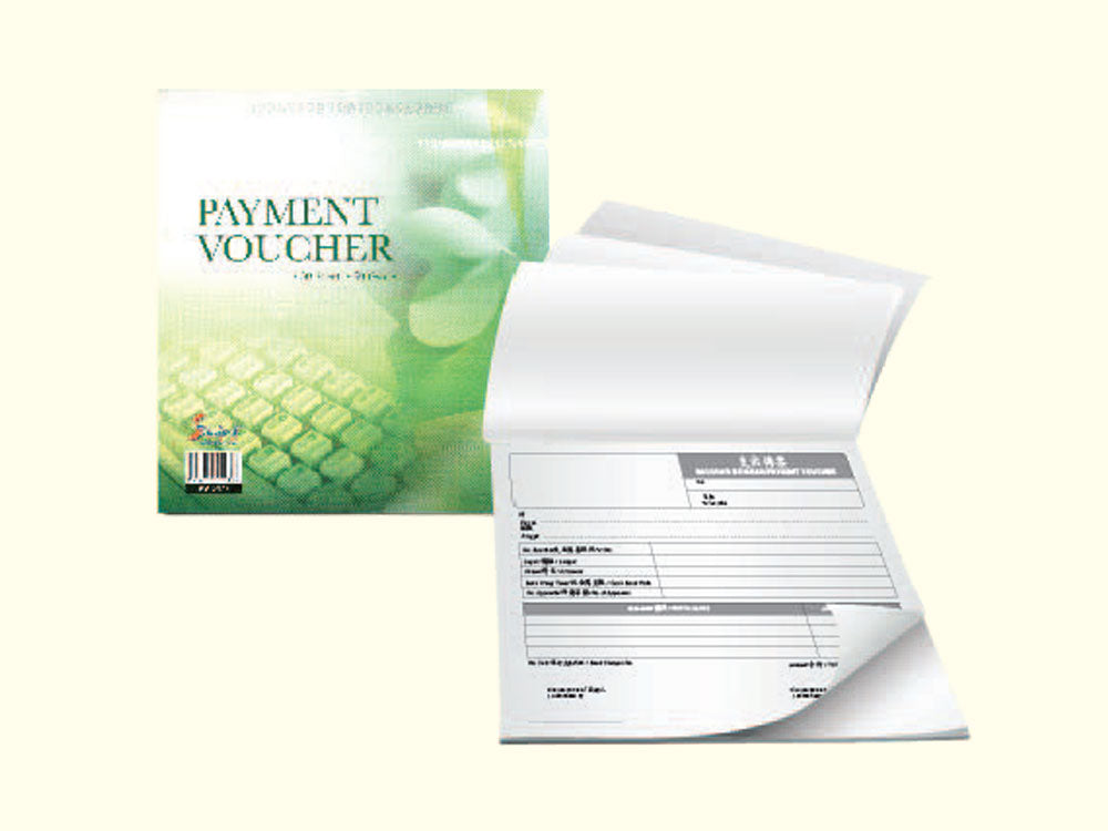 Payment Voucher 7 X 7.5 Inch 50s Pv5477