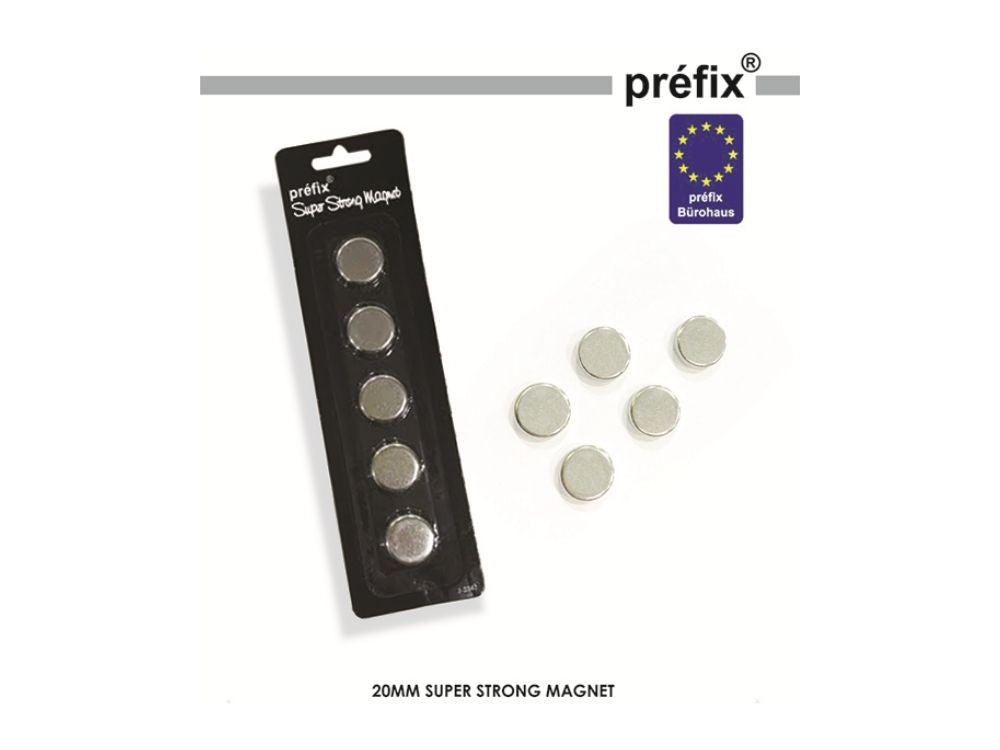 Prefix Magnetic Button 20mm 5pcs J-2347