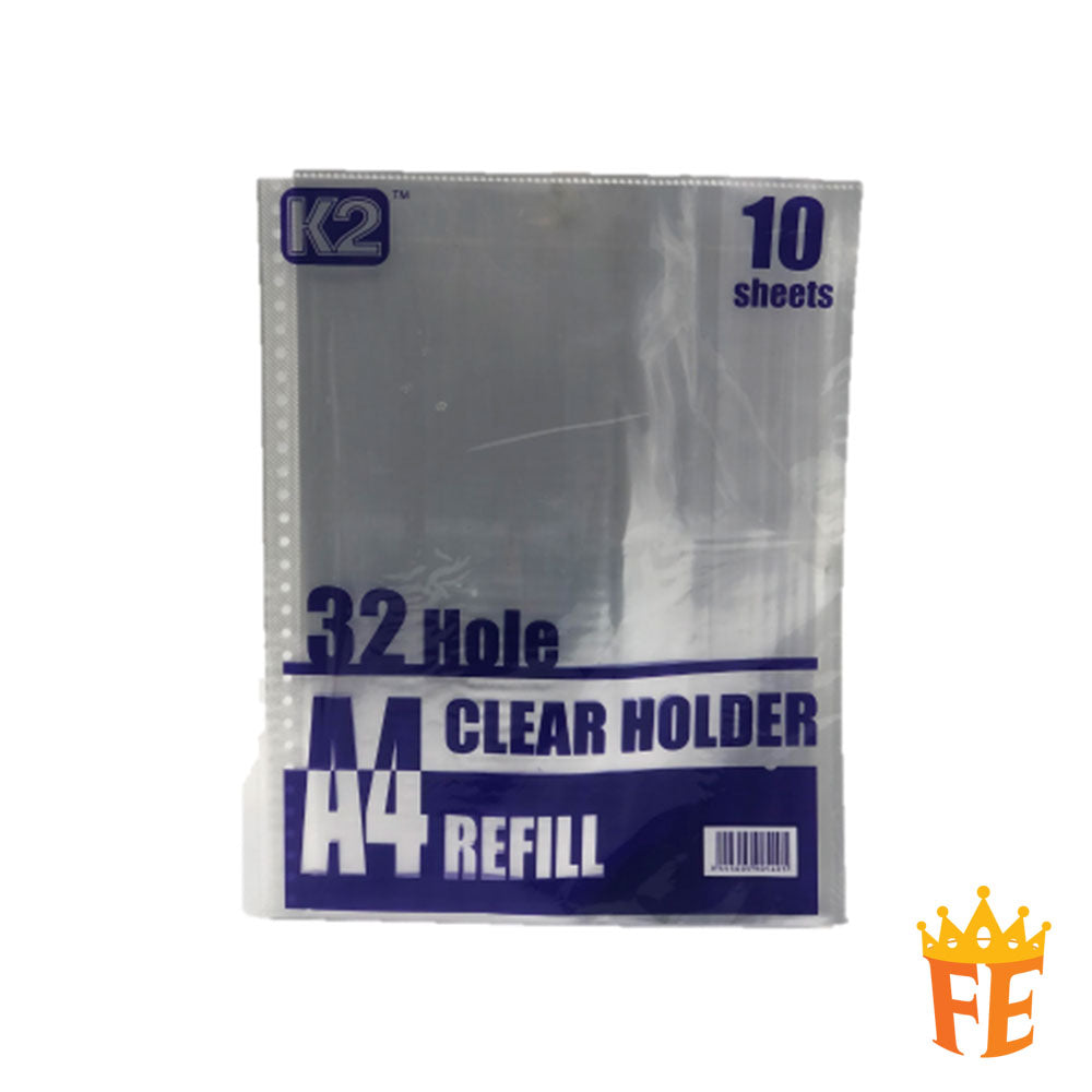 K2 PP Clear Holder A4 359A / T359A Mix Solid Colour & Refill