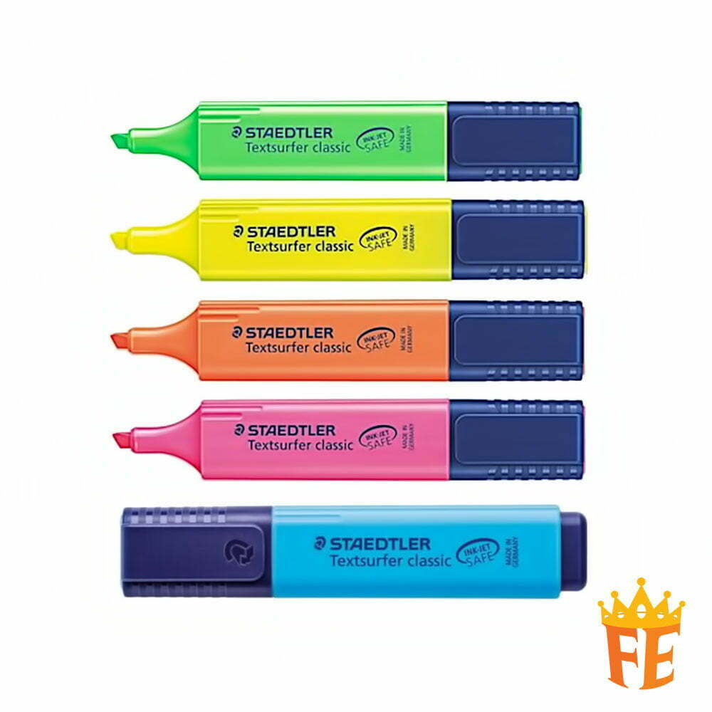 Staedtler Textsurfer Classic Highlighter (1 Box Of 10pcs) All Colour