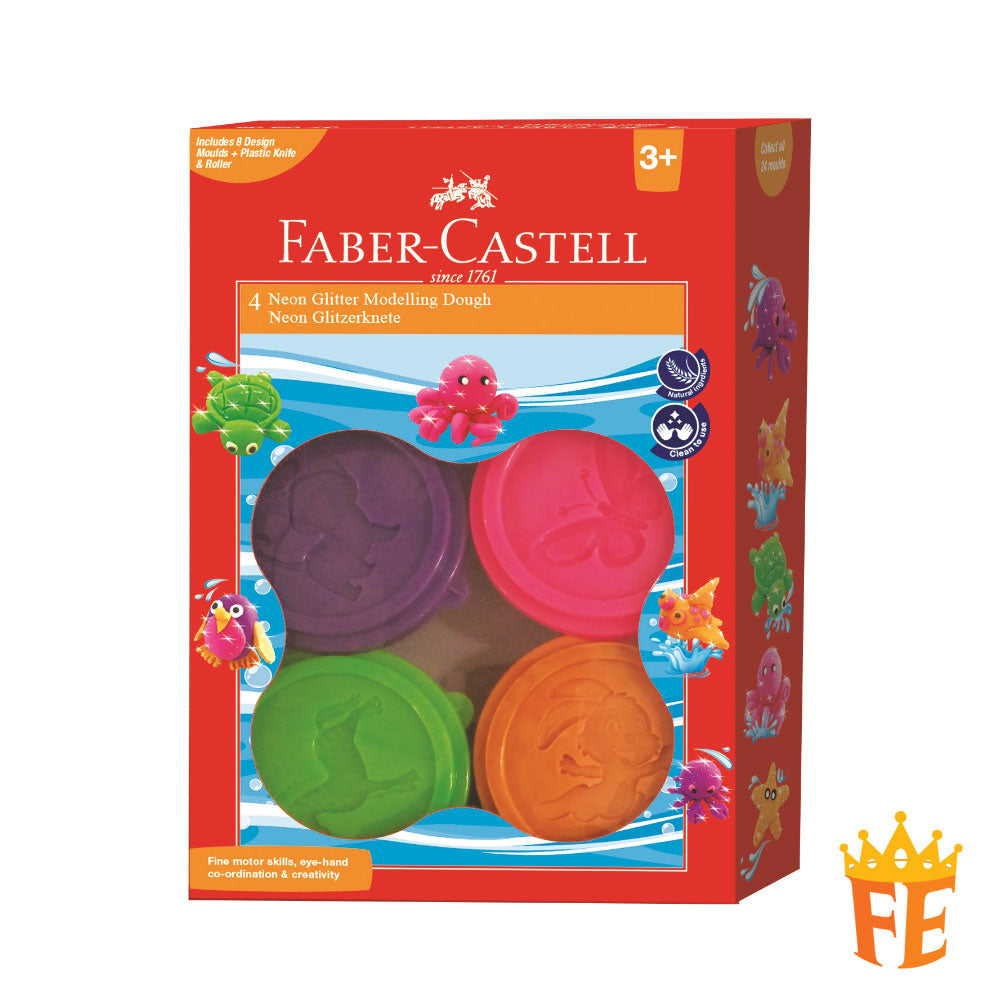 Faber Castell Modeling Dough 4 / 6 Colour