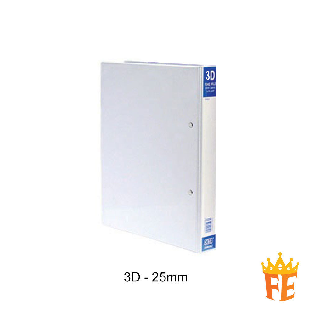 CBE PVC File 2D / 3D / 4D Ring Binder With Transparency Cover 25mm / 40mm / 50mm / 65mm A4