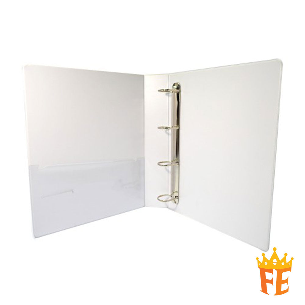 K2 PVC File 2D / 3D / 4D Ring Binder With Transparency Cover 25 / 40 / 50mm A5 / A4