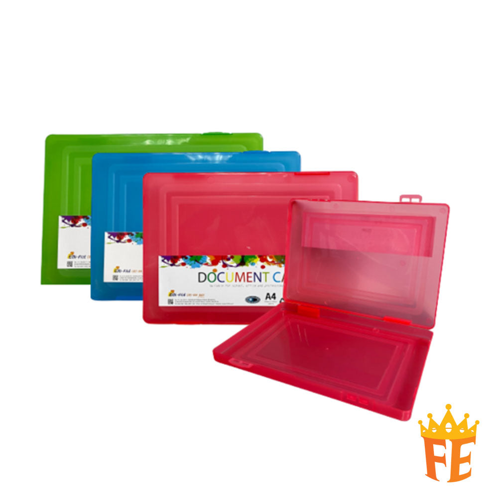 K2 A4 Document Case Mix Colour