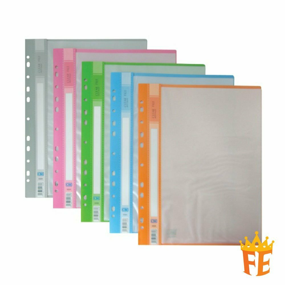 CBE 408A PP Clear File Multi Holes A4 (11 holes) 10 Pockets