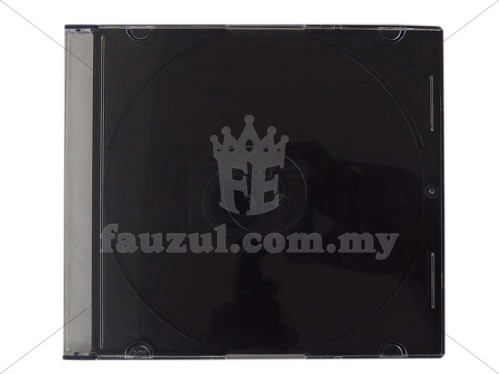 Cd Casing Slim ( Clear Or Black ) 5 Pcs