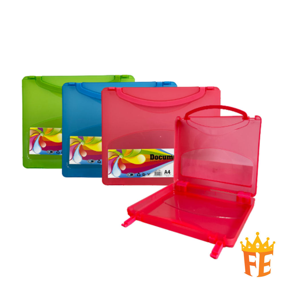 K2 A4 Document Case Mix Colour