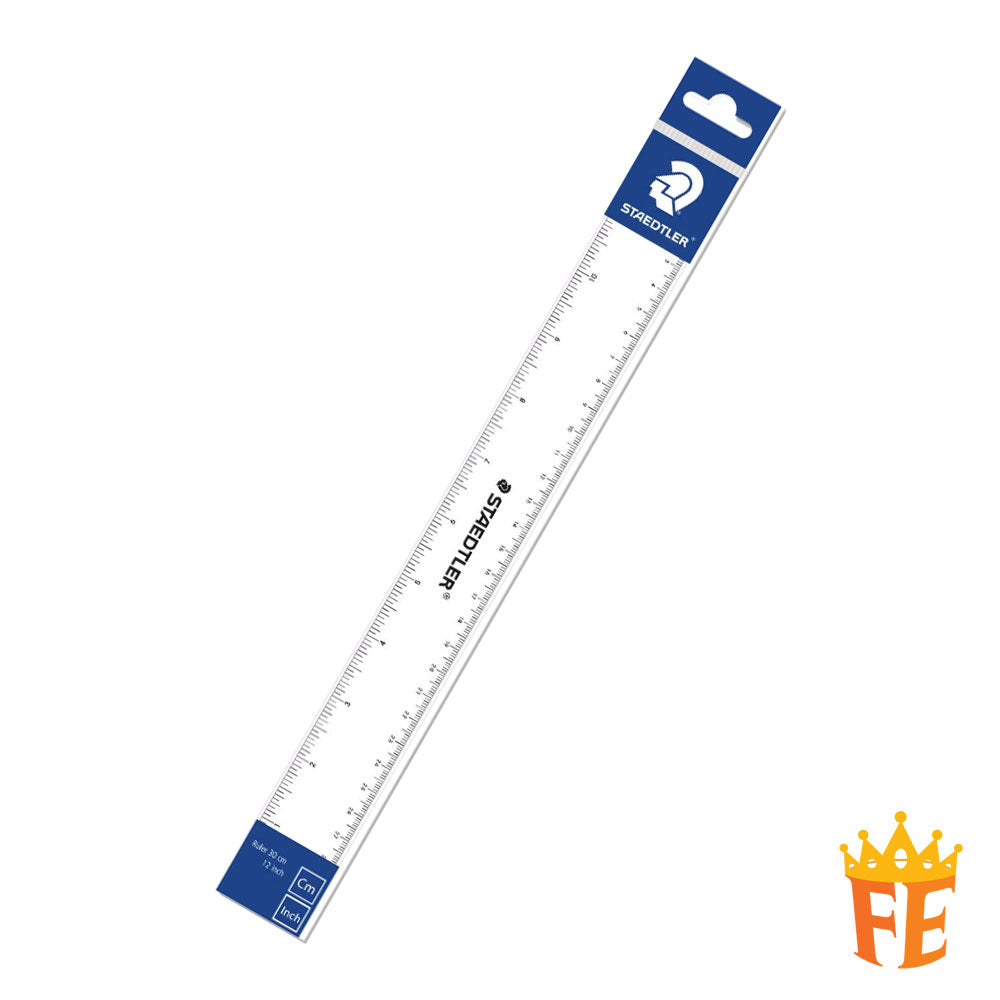 Staedtler Plastic Ruler (1 Pack Of 6pcs)