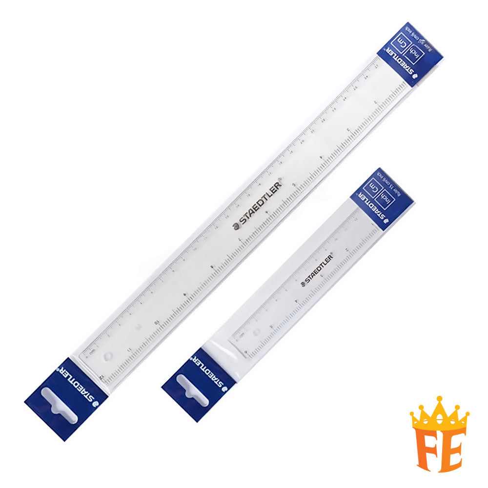 Staedtler Plastic Ruler (1 Pack Of 6pcs)