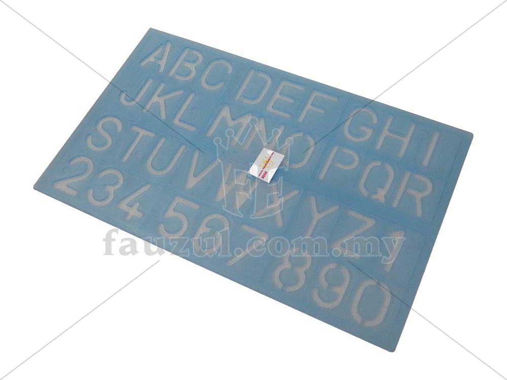 Lettering Stencil All Model & Size