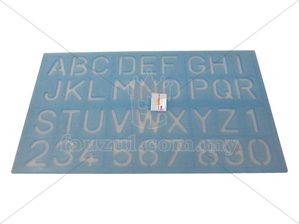 Lettering Stencil All Model & Size