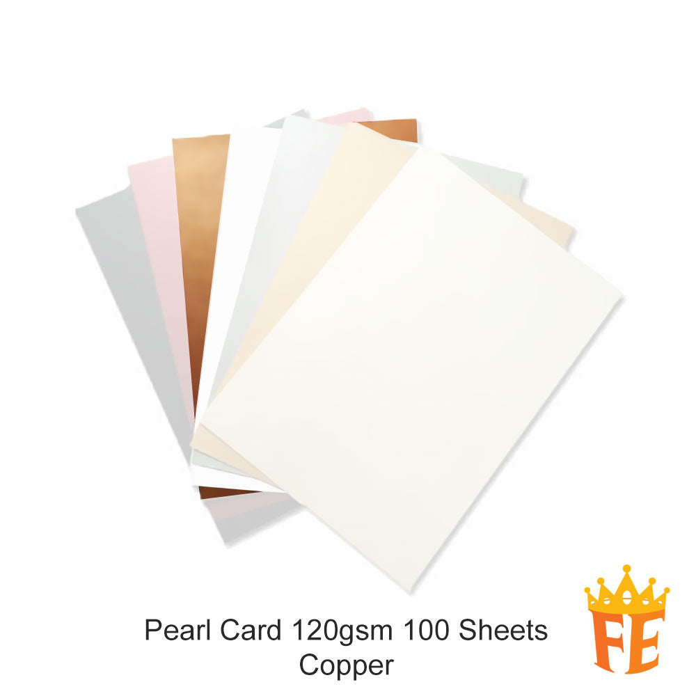 Pearl Card A4 120g / 180gsm / 220g / 250g Multi Colour