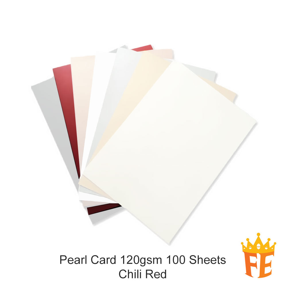 Pearl Card A4 120g / 180gsm / 220g / 250g Multi Colour