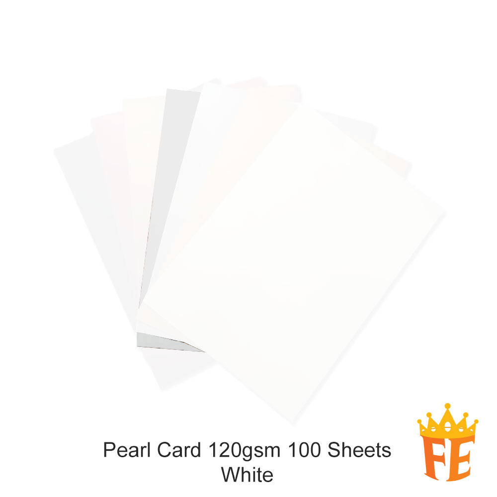 Pearl Card A4 120g / 180gsm / 220g / 250g Multi Colour