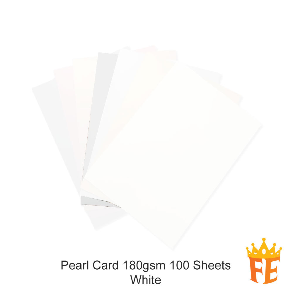 Pearl Card A4 120g / 180gsm / 220g / 250g Multi Colour