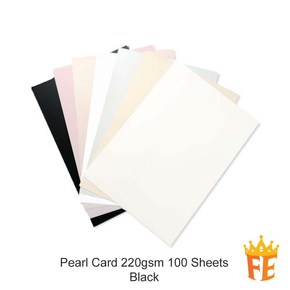 Pearl Card A4 120g / 180gsm / 220g / 250g Multi Colour