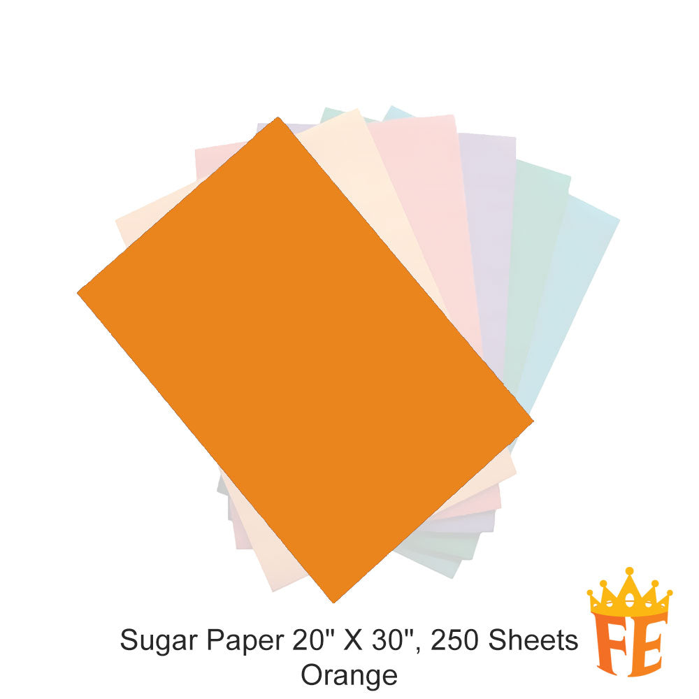 Sugar Paper 20" X 30" 250 Sheets Multi Colour