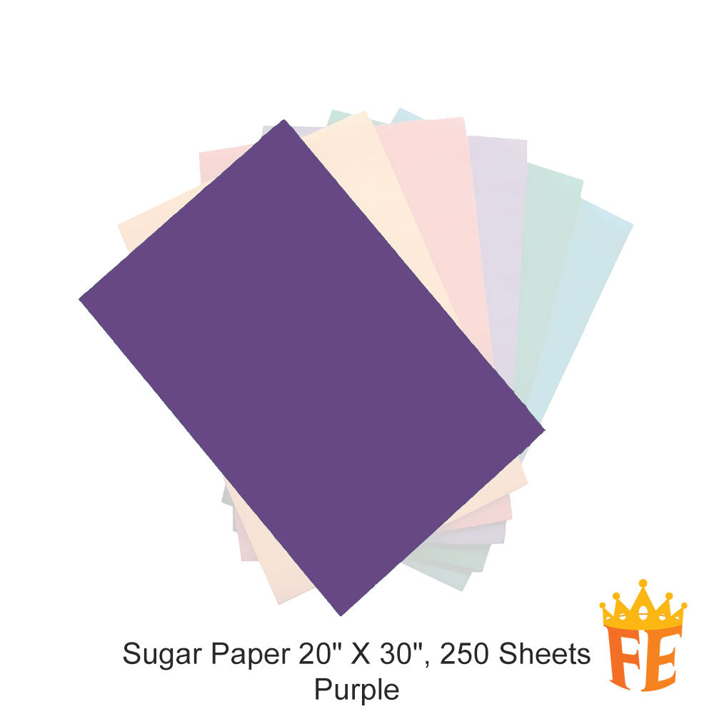 Sugar Paper 20" X 30" 250 Sheets Multi Colour