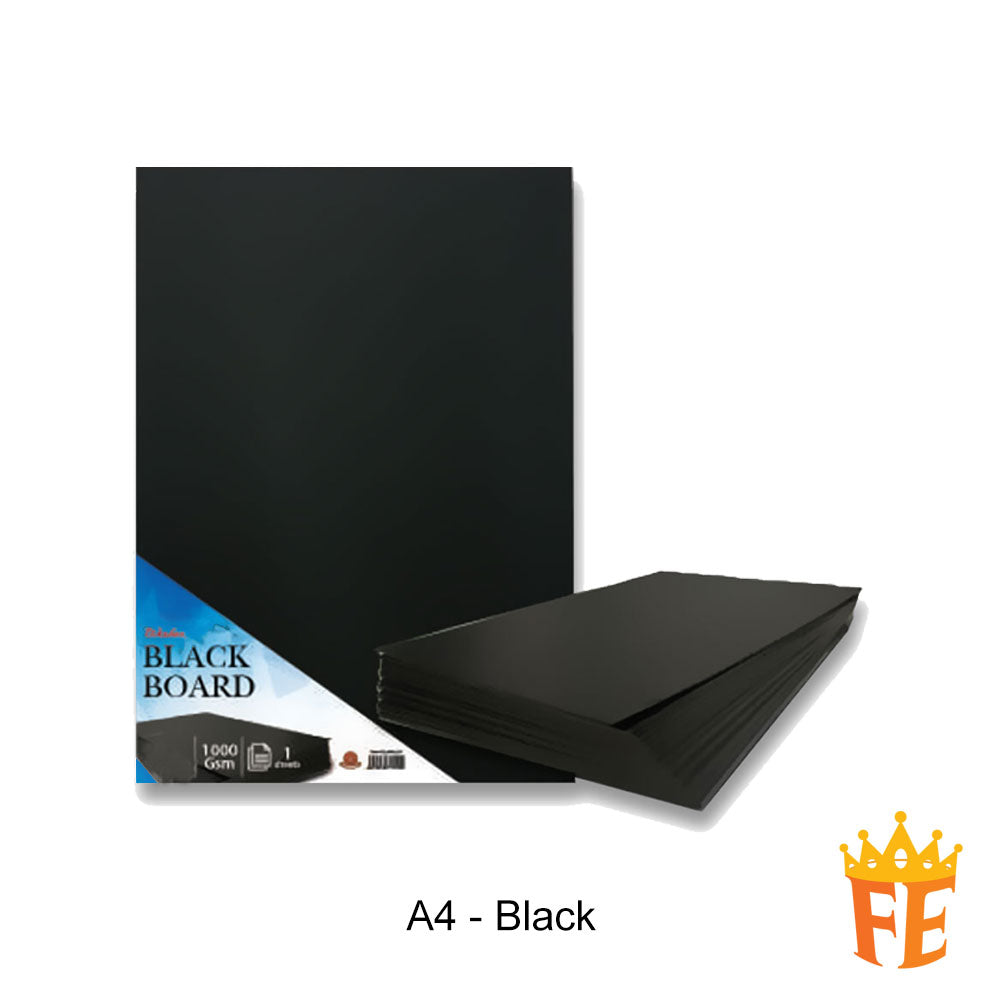 Pearl / Black Board 1000g A4 / A3 / A2 / A1 Multi Colour