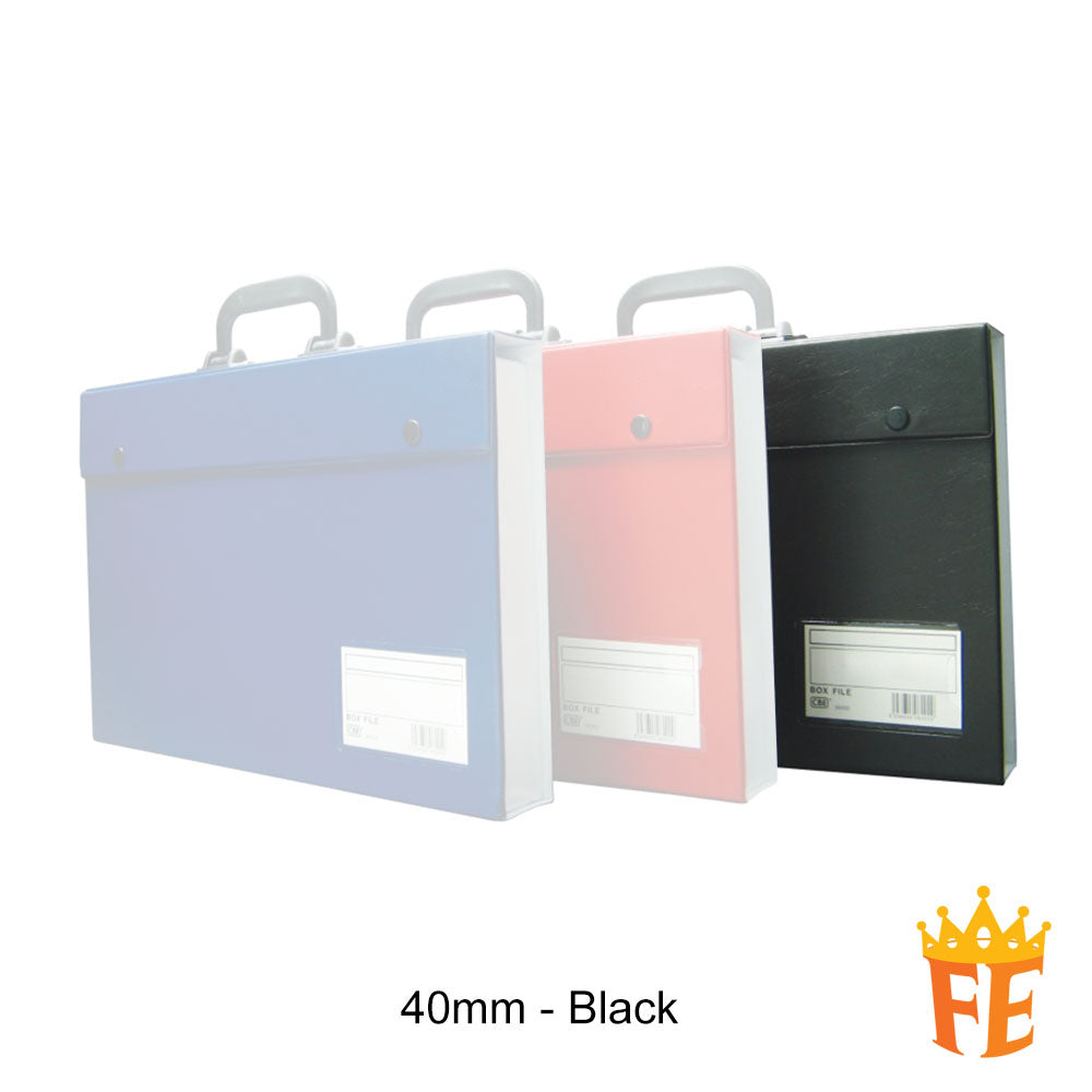 CBE 06202 / 06203 / 06205 PVC Box File With Handle (FC)