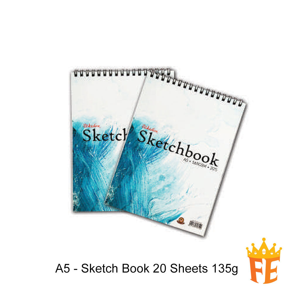 Sketch Book 16 Sheets 135g B5 / B4 / A4 / A3 / A5