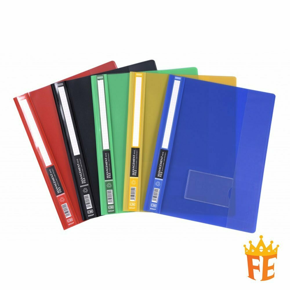 CBE 809AP PP Management File With Pocket (A4)