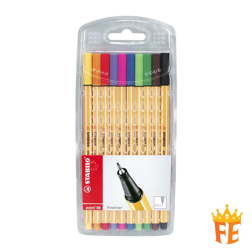 Stabilo Fineliner Point Pen 88 All Colours