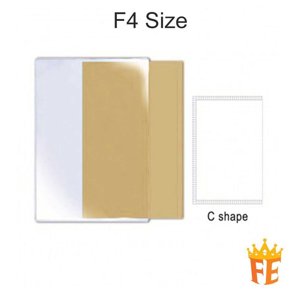 CBE L / U / C Shape A4 / F4 / A3 PVC Transparent Document Holder