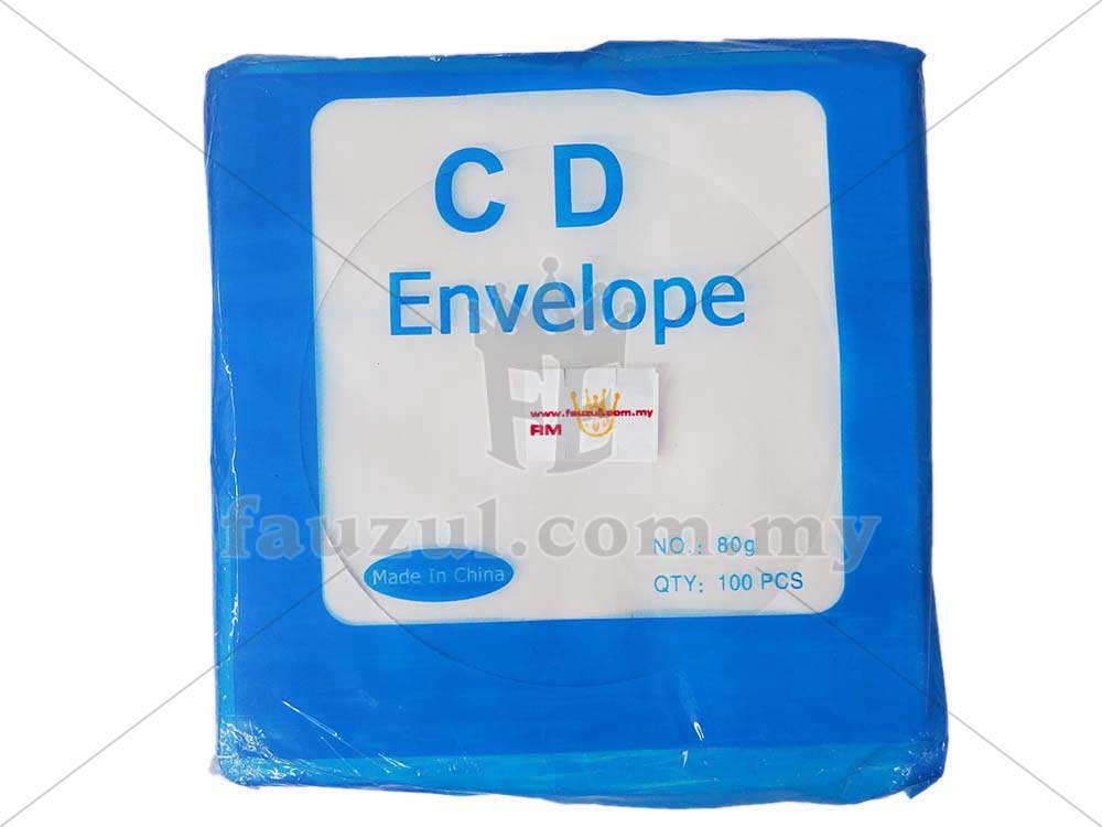 Window CD Envelope White 100gm