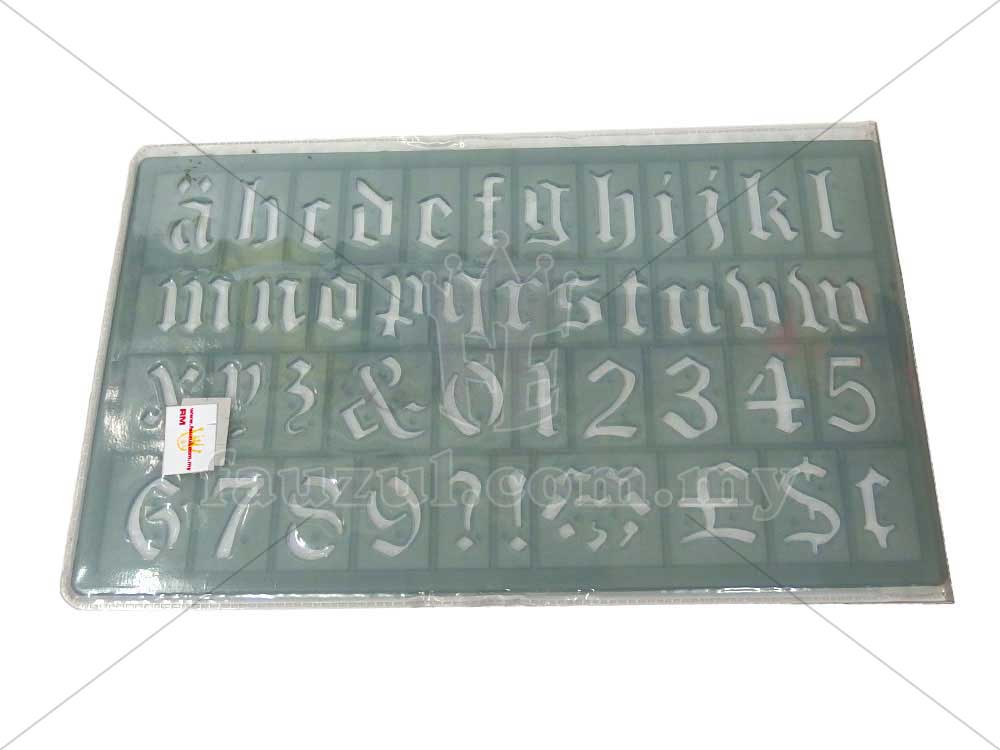 Lettering Stencil All Model & Size