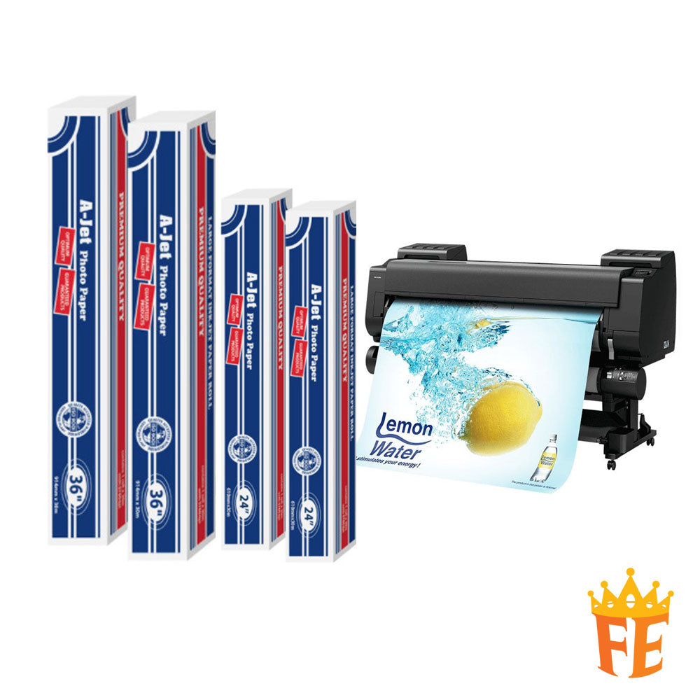 A-Jet Inkjet Photo Glossy 180gsm (Aa Grade) 24" / 36"